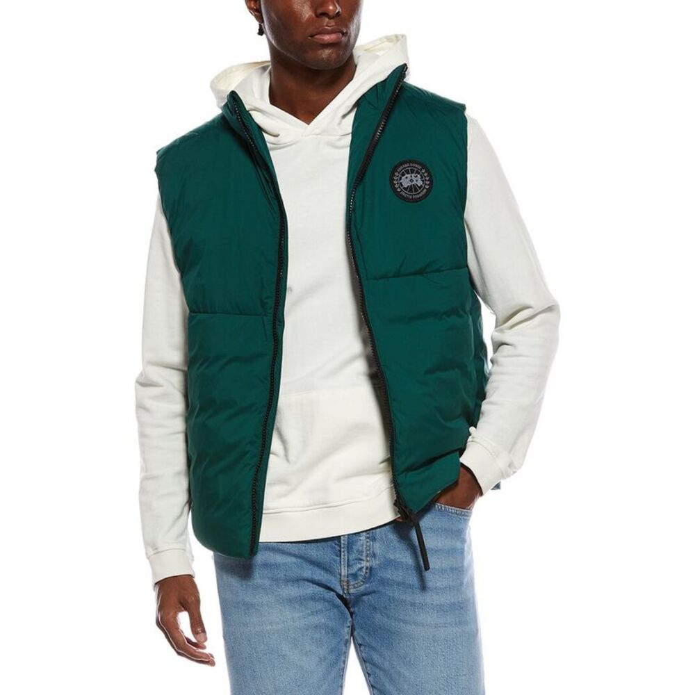 Canada Goose Mens Lodge Vest, Green
